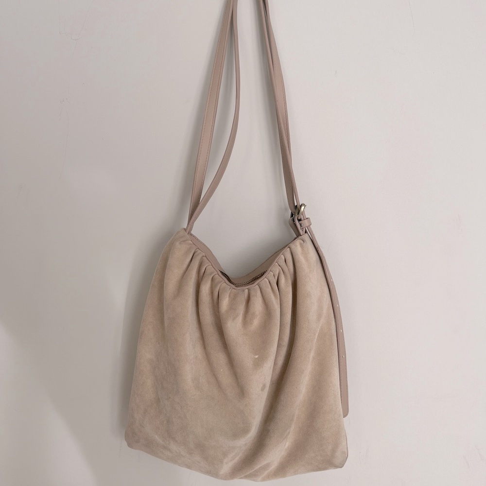 Anthropologie Suede purse